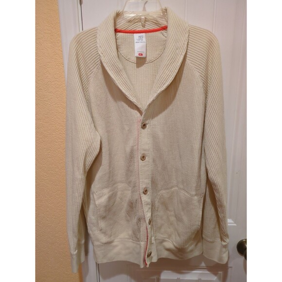 Jack Threads Men’s Knit Sweater Collared  Button Closure Pockets Classic XLarge - Picture 8 of 13